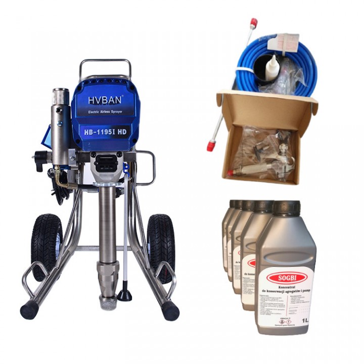 Pulvérisateur Airless 6L pour Peinture, Enduit, Laque et Primaire